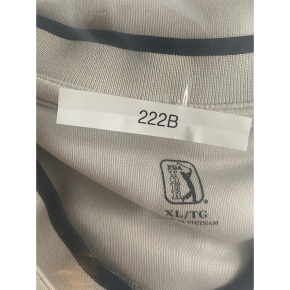 PGA Tour Vest Mens XLarge V Neck Cream Sleeveless Golf - Picture 13 of 13